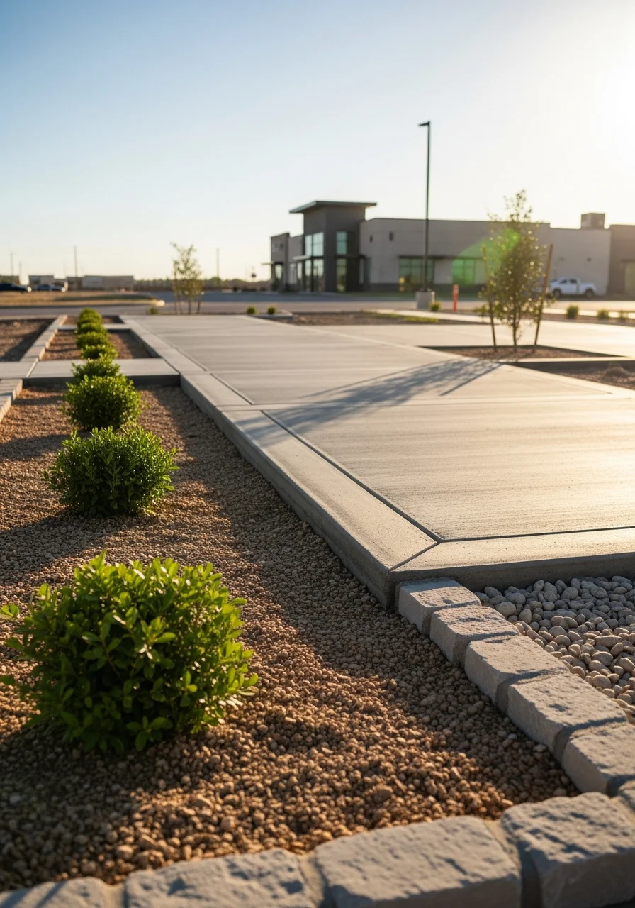Odessa commercial property with professional landscaping and well-maintained exterior.